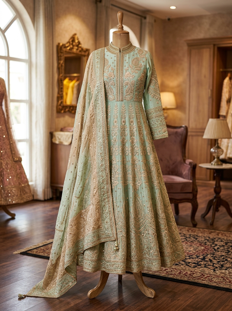 Sutrakale Churidars — Pastel Silks & Regal Flairs